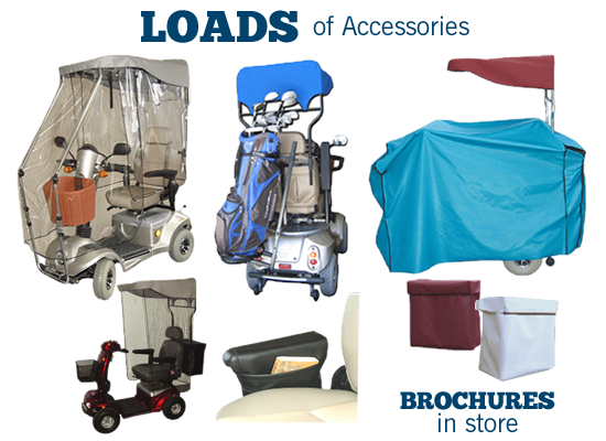 Mobility Scooter accessories available